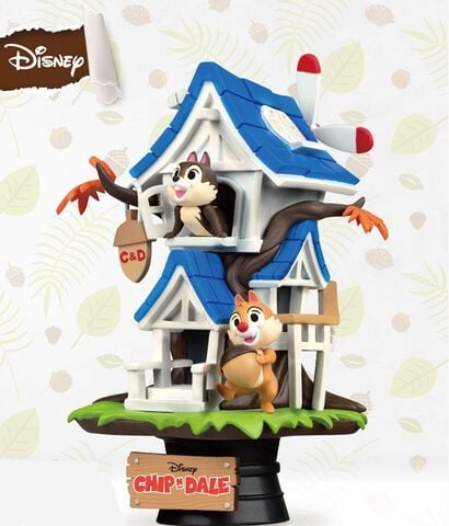 Figurine D-stage - Disney Summer Series - La Maison De Tic Et Tac